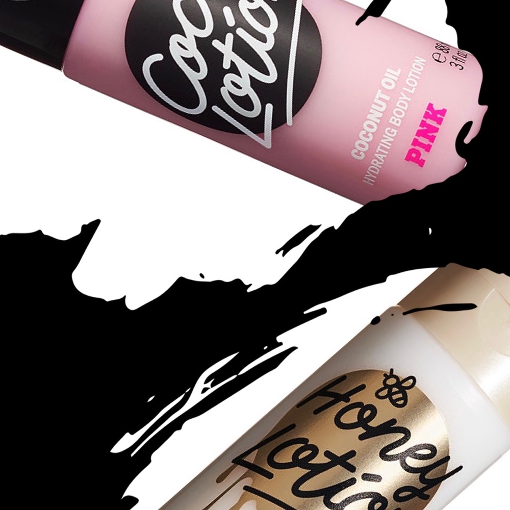 V.S. PINK Coco or Honey 🍯 Mini Lotion!